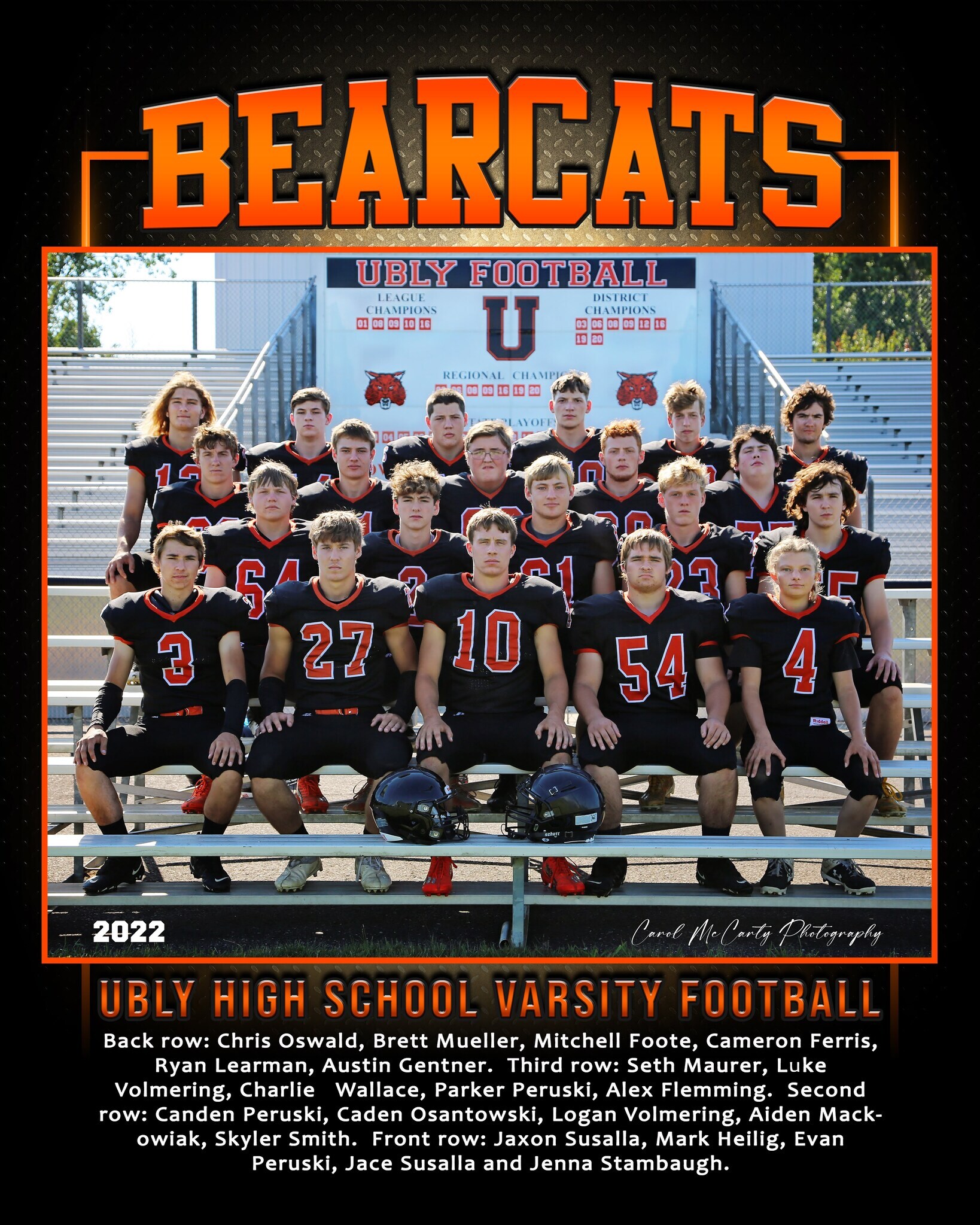 2022 Ubly Varsity Football