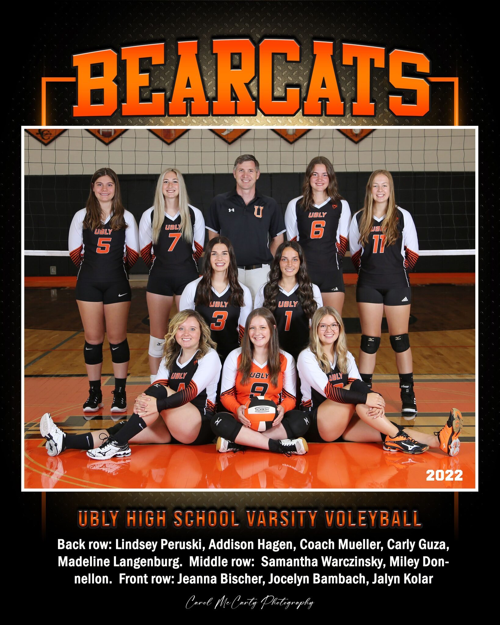 2022 Ubly Varsity Volleyball